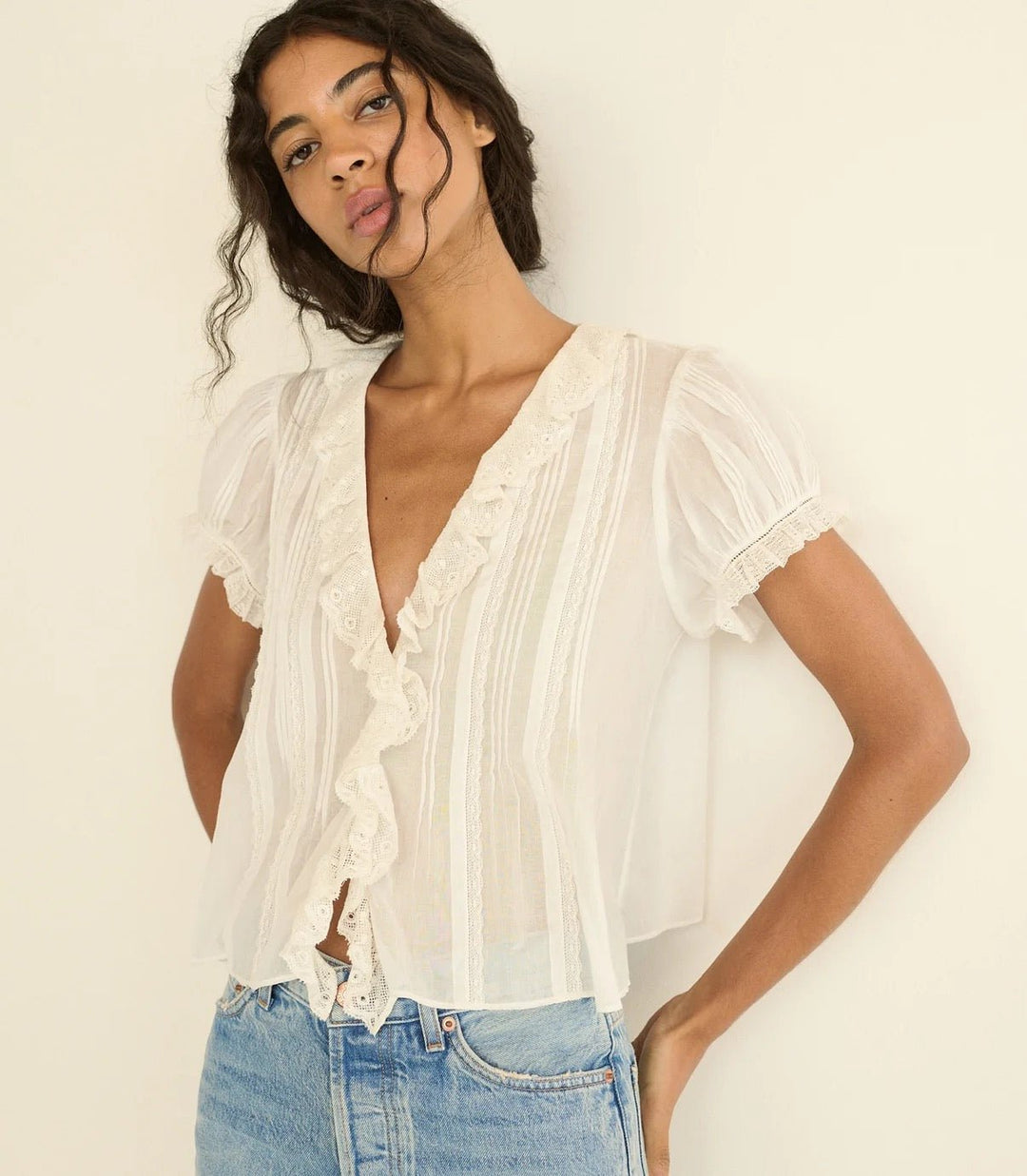 Helena Top in Salt - obligato