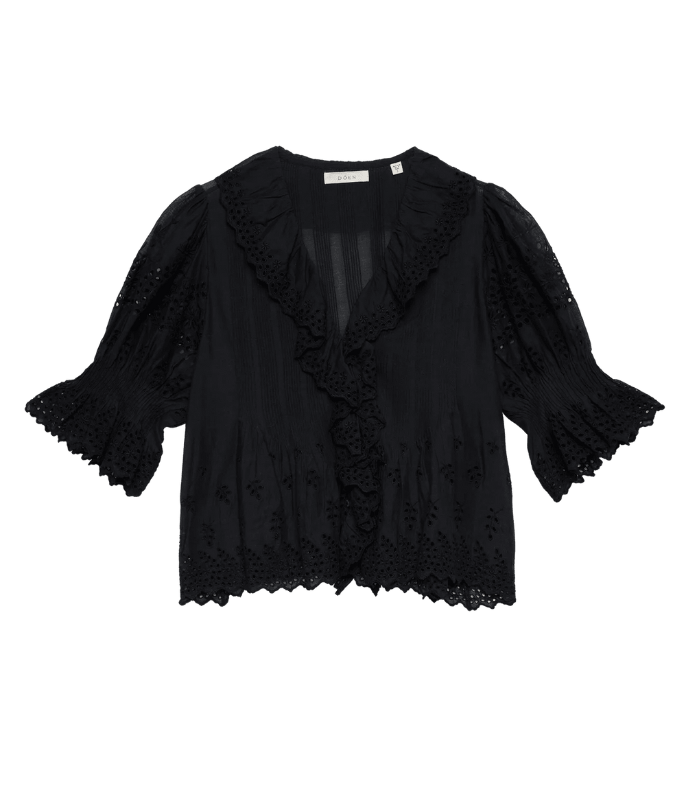 Henri Top in Black - obligato