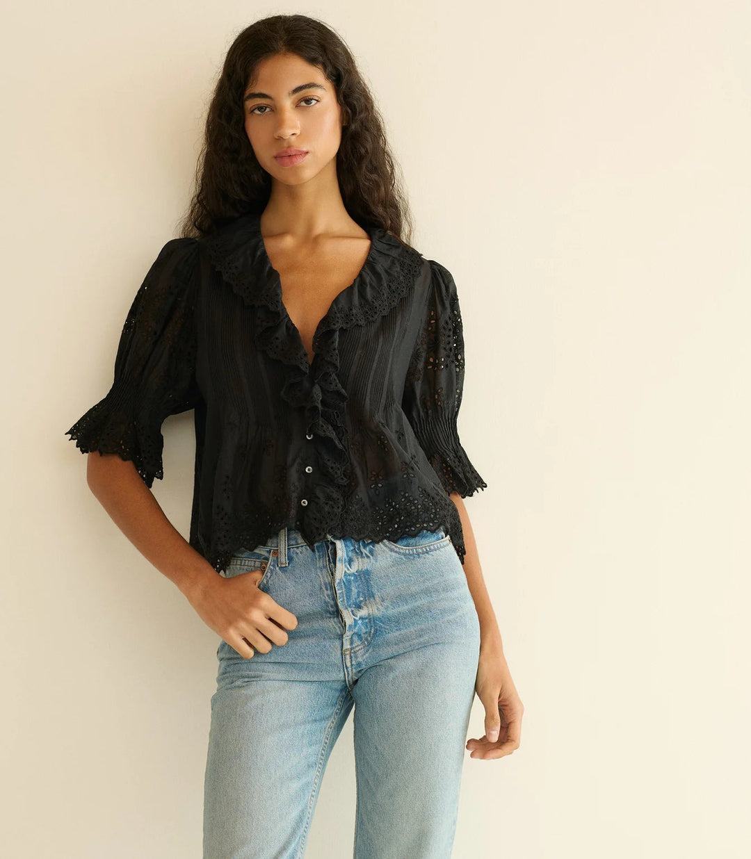 Henri Top in Black - obligato