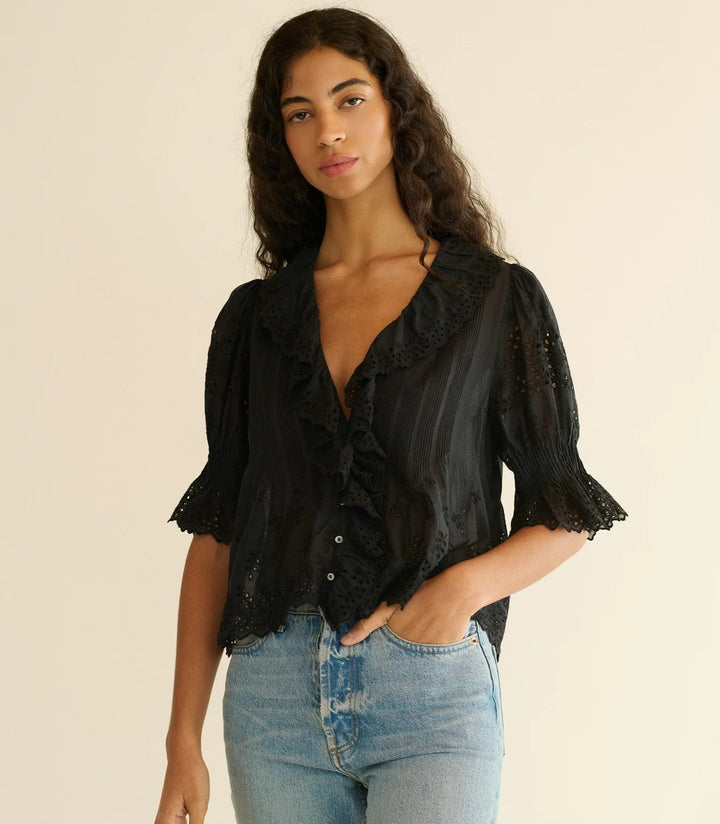 Henri Top in Black - obligato