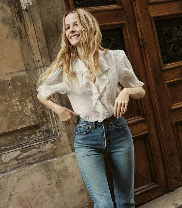 Henri Top in White - obligato