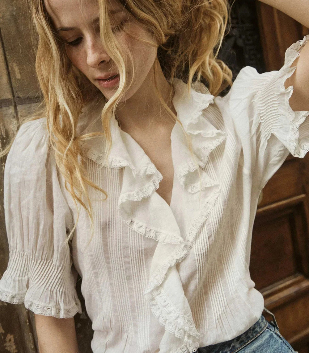 Henri Top in White - obligato