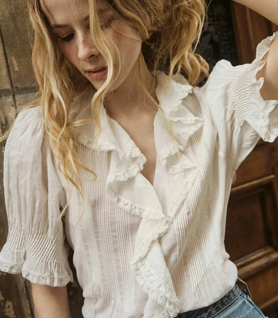 Henri Top in White - obligato