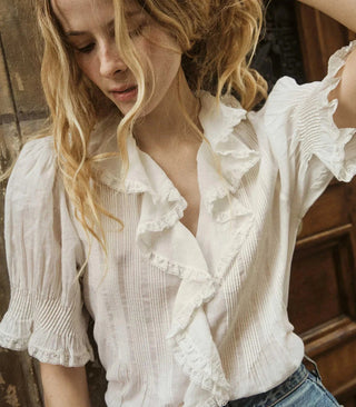 Henri Top in White - obligato