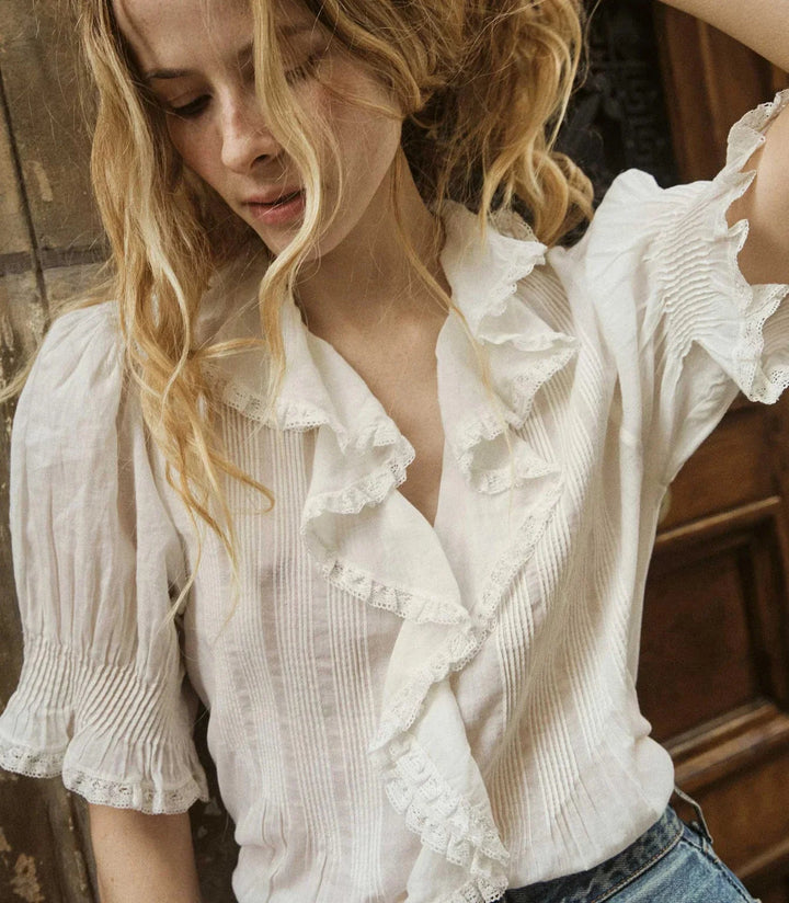 Henri Top in White - obligato