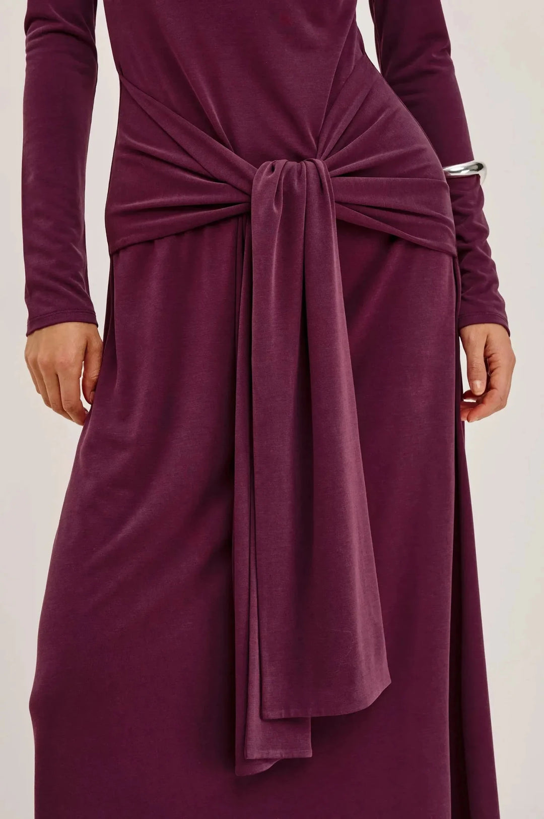 Hollis Dress in Wine - obligato