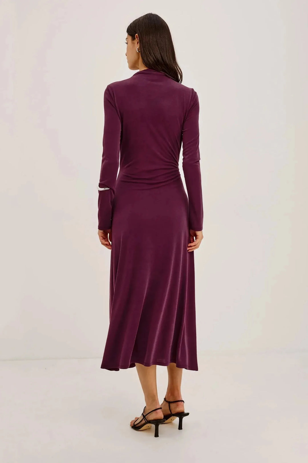 Hollis Dress in Wine - obligato