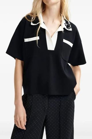 Holseau Embroidered Polo - obligato