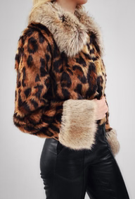 Hidden Tiger Jacket: Leopard