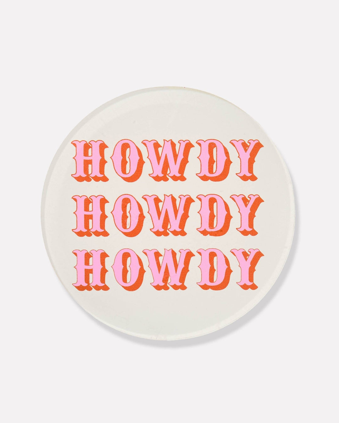 Howdy Coaster: Boxed Set of 4 - obligato
