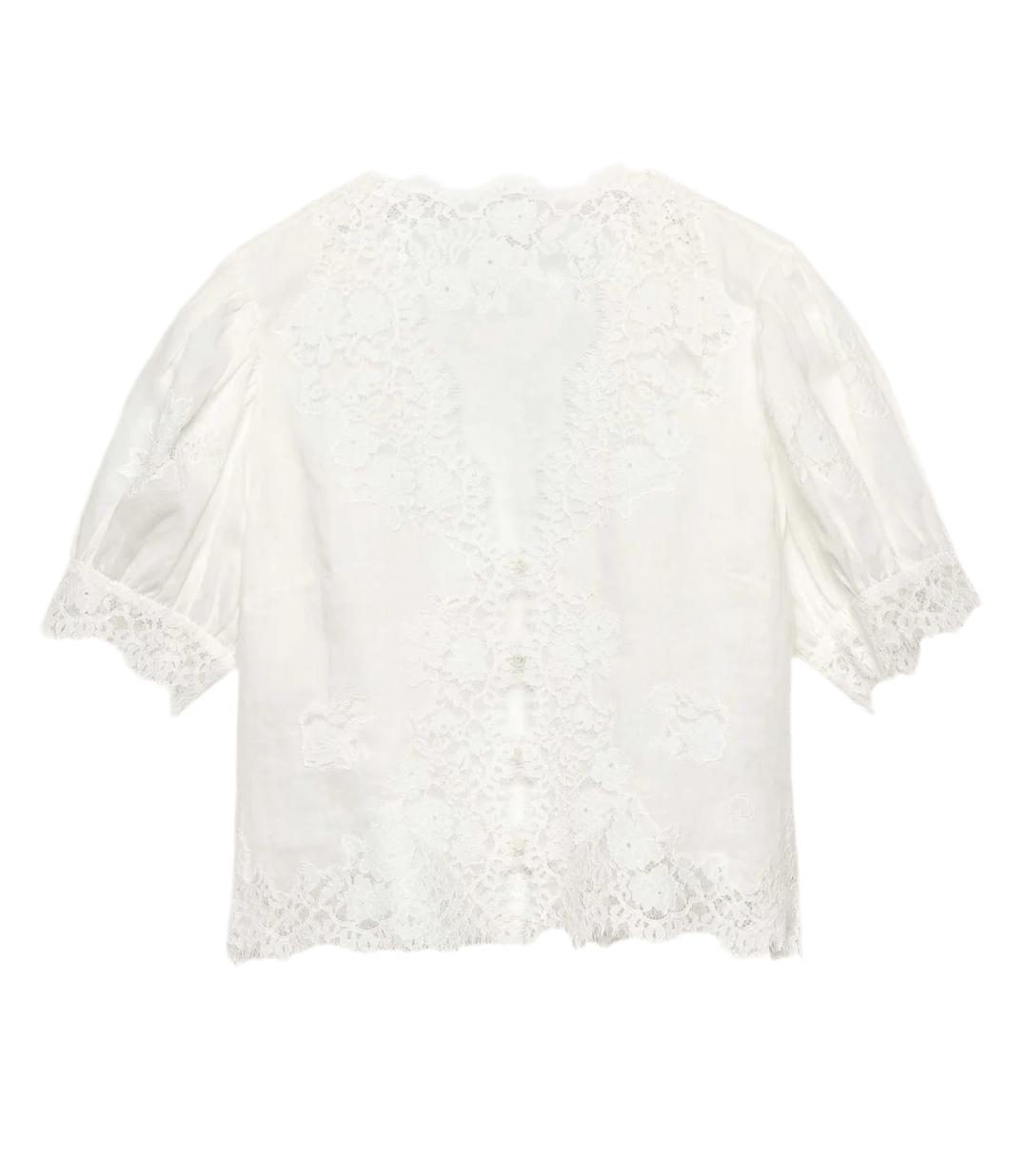 Idella Top In White - obligato
