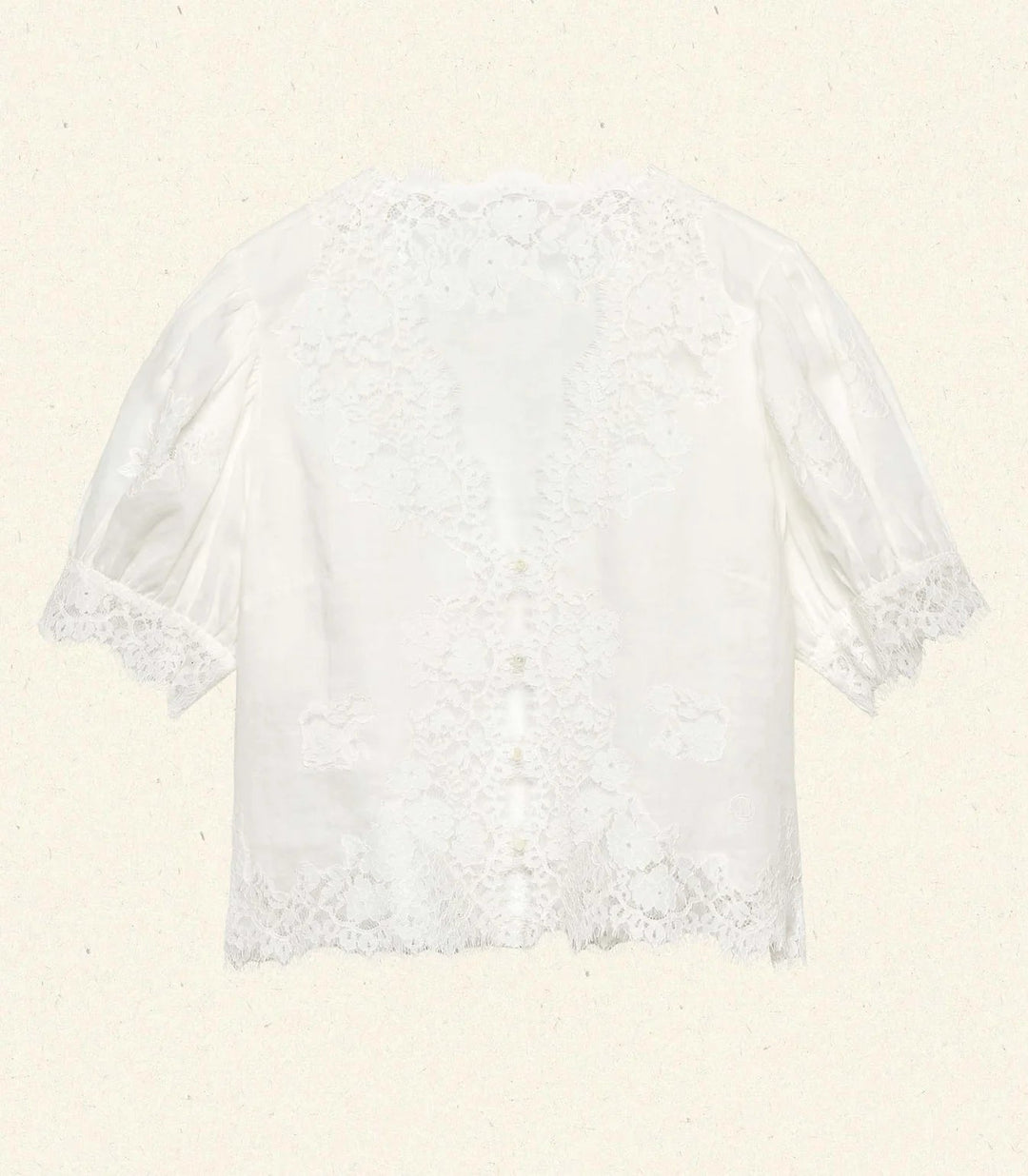 Idella Top In White - obligato