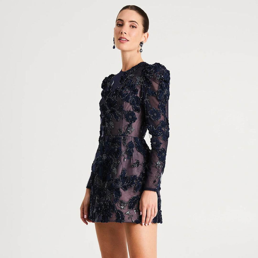 Ines Dress in Midnight - obligato