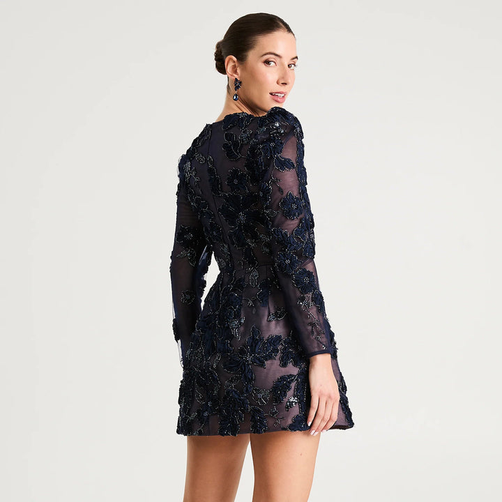 Ines Dress in Midnight - obligato