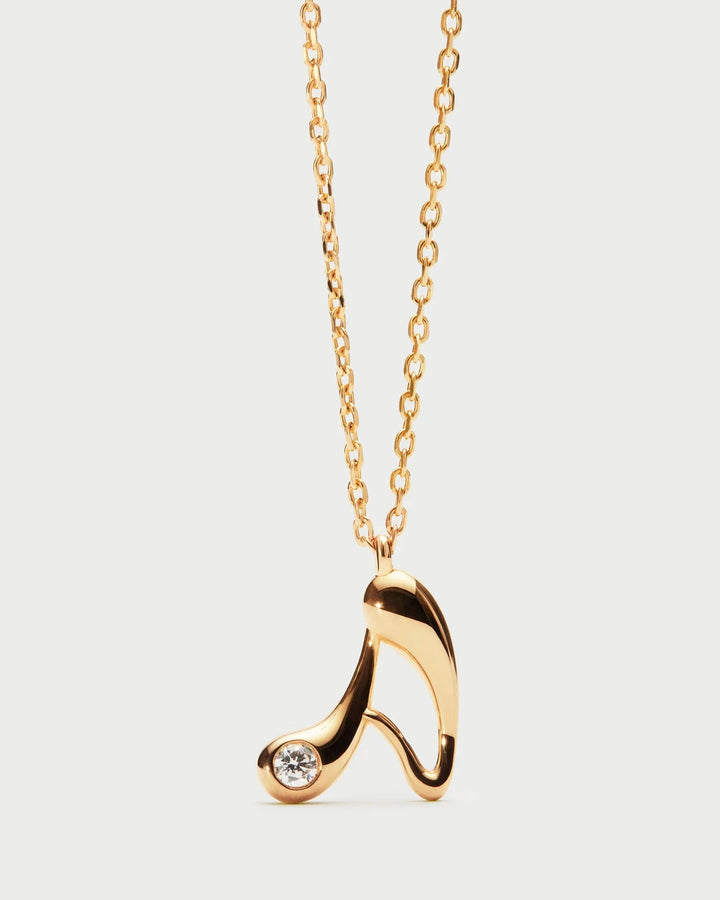 Initial Pendant Necklace - obligato
