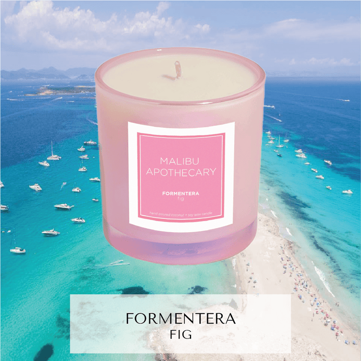 Iridescent Pink Candle: LAGUNA BEACH - obligato