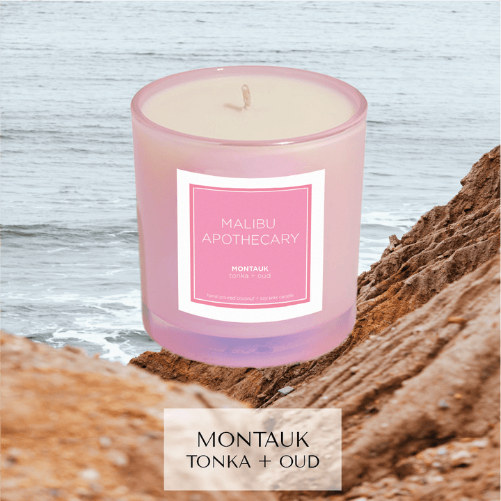 Iridescent Pink Candle: LAGUNA BEACH - obligato