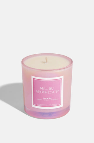 Iridescent Pink Candle: TURKS & CAICOS - obligato