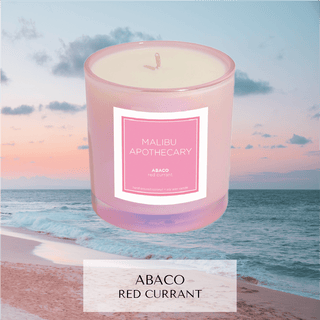 Iridescent Pink Candle: TURKS & CAICOS - obligato