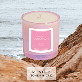 Iridescent Pink Candle: TURKS & CAICOS - obligato