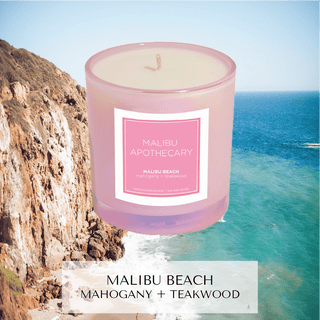 Iridescent Pink Candle: TURKS & CAICOS - obligato