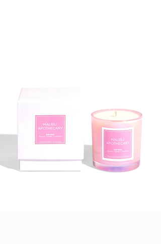 Iridescent Pink Candle: TURKS & CAICOS - obligato