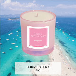 Iridescent Pink Candle: TURKS & CAICOS - obligato