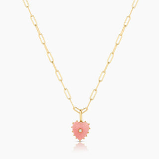Isabel Pink Opal Necklace - obligato