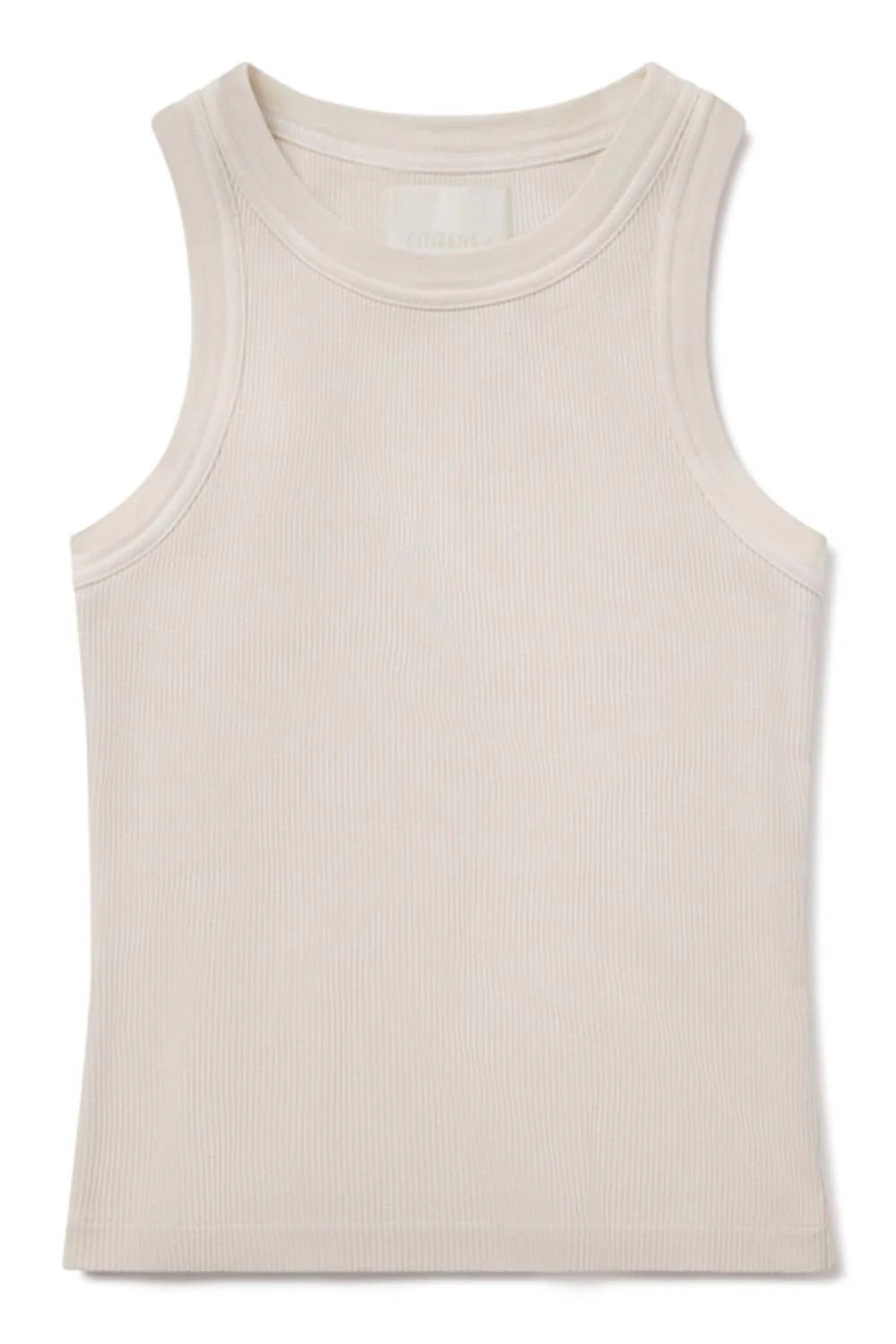 Isabel Rib Tank in Dune - obligato