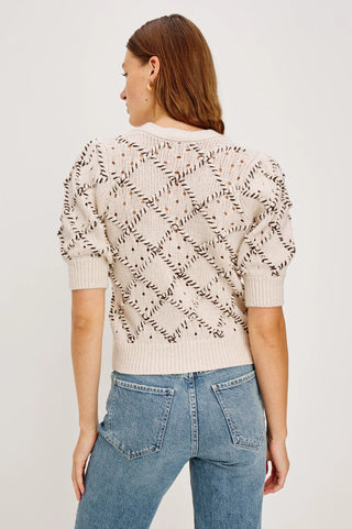 Isla Cardigan in Oat - obligato
