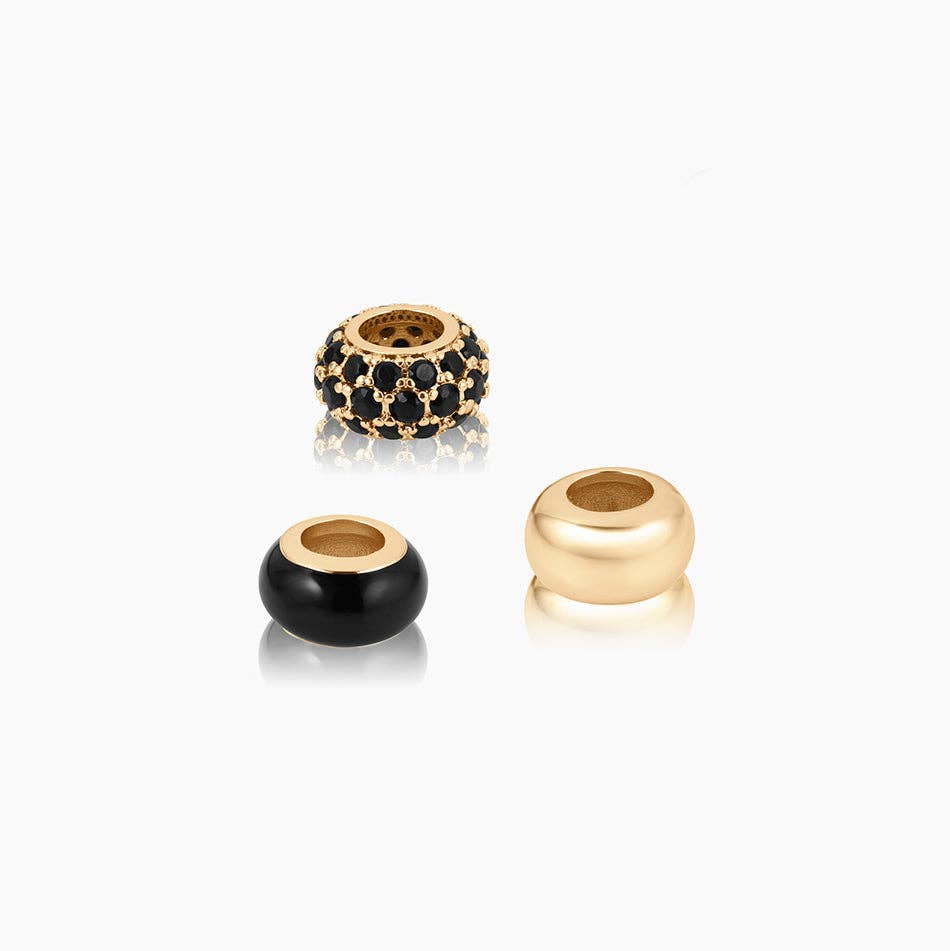 Isla Noir Bead Necklace - obligato