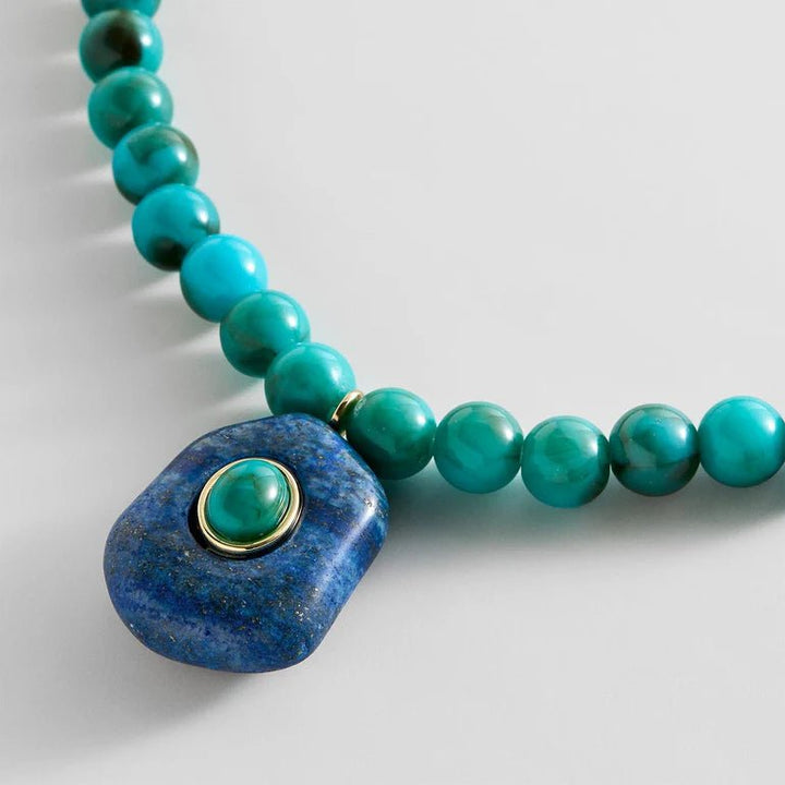 Janelle Semi-Precious Necklace - obligato