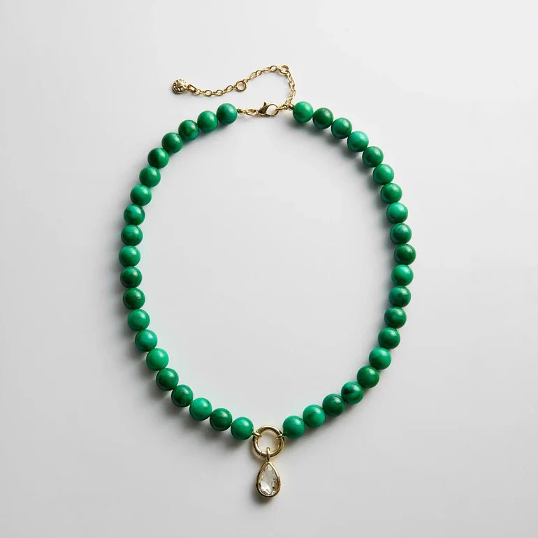 Janette Beaded Ring Necklace - obligato