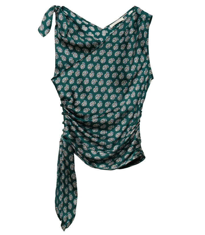 Janille Top in Chaumont Paisley - obligato