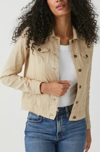 Jean Jacket in Natural - obligato