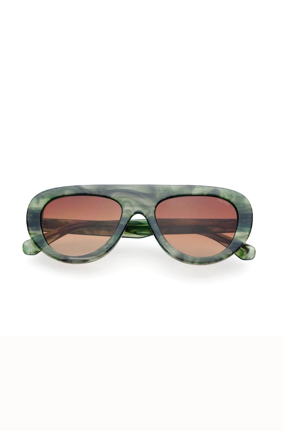 Jetsetter Acetate Unisex Aviator Sunglasses : Emerald - obligato