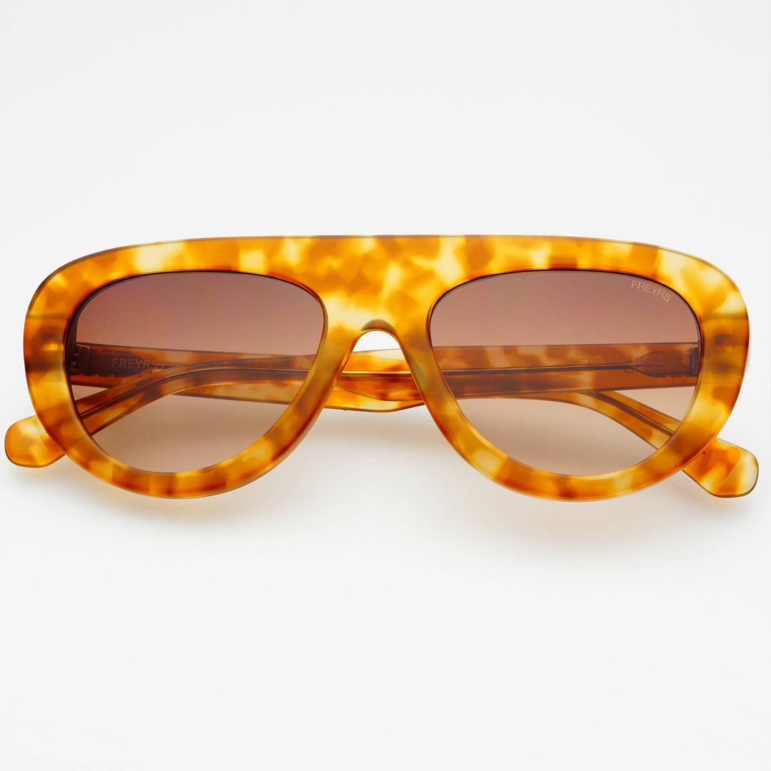 Jetsetter Acetate Womens Aviator Sunglasses : Honey Tortoise - obligato