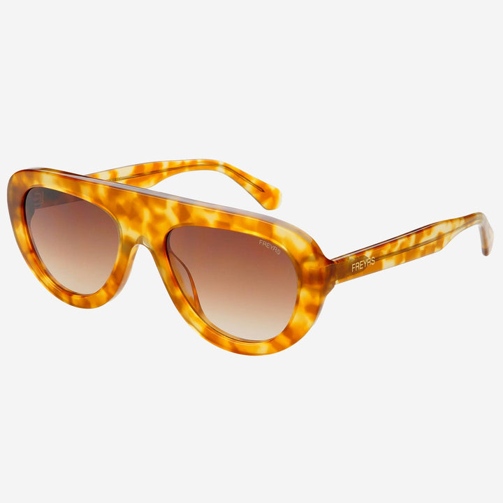 Jetsetter Acetate Womens Aviator Sunglasses : Honey Tortoise - obligato
