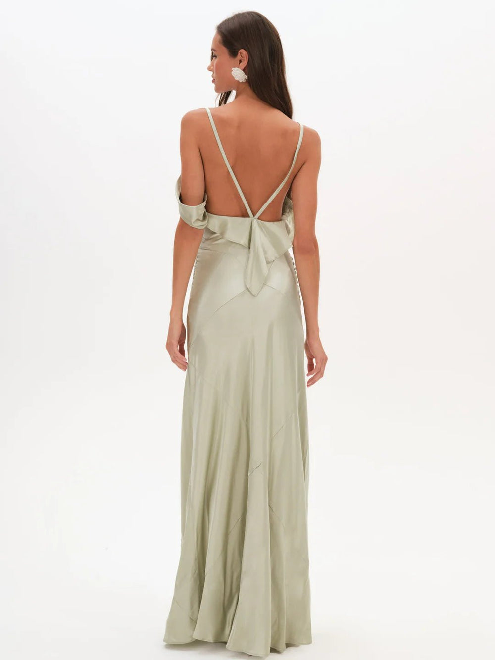 Jewel Maxi Dress in Sage - obligato