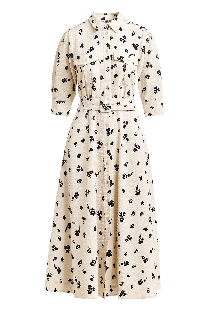 Jizo Shirt Dress with Off White - obligato