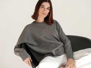 Joey Oversized Crew Neck - obligato