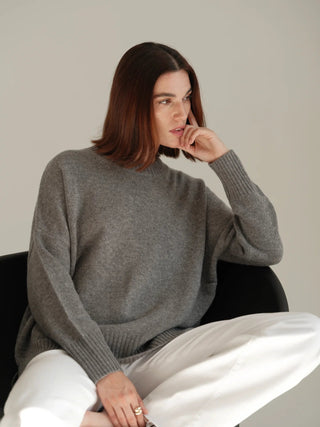 Joey Oversized Crew Neck - obligato