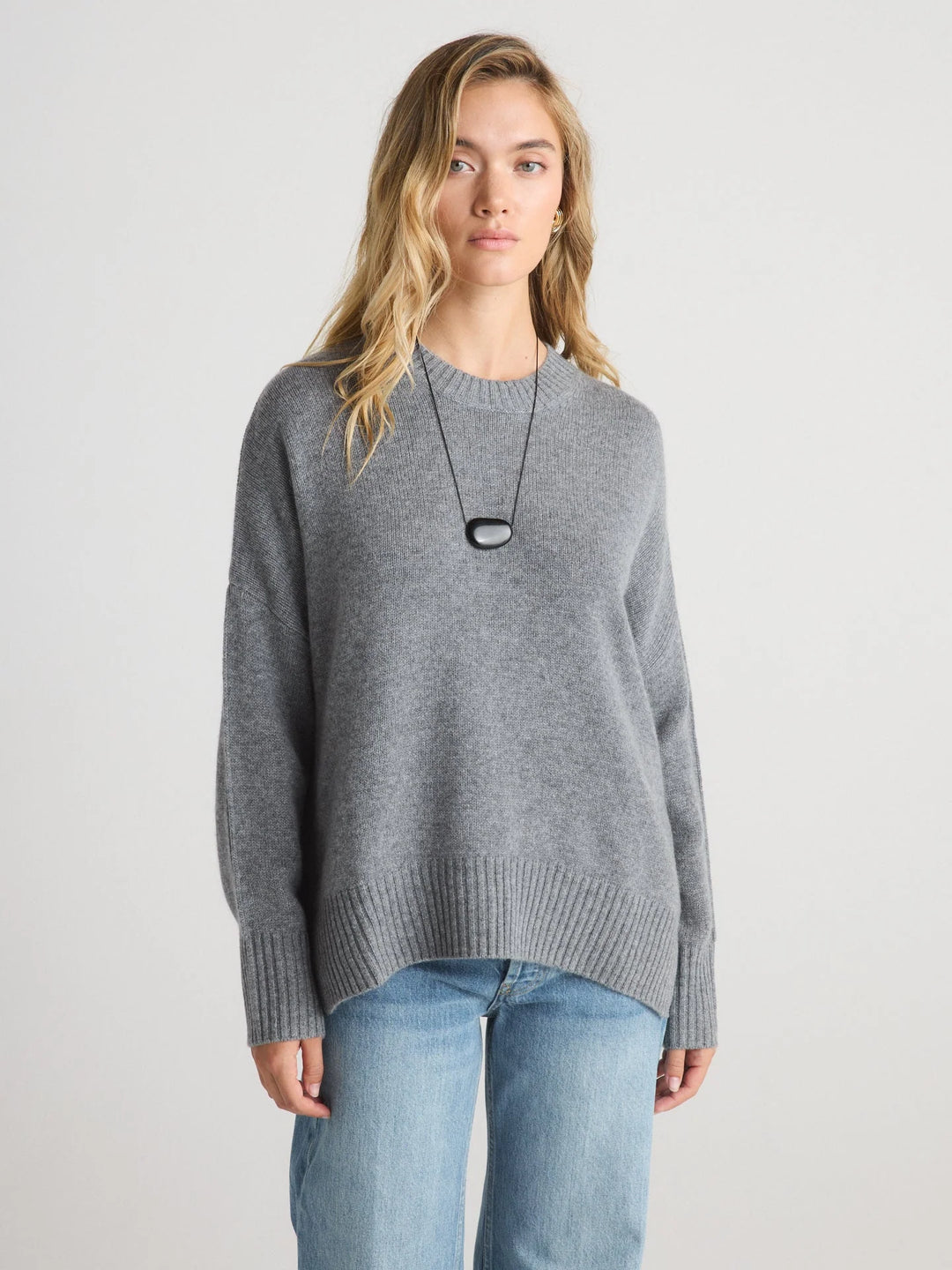 JOEY Oversized Sweater in Charcoal