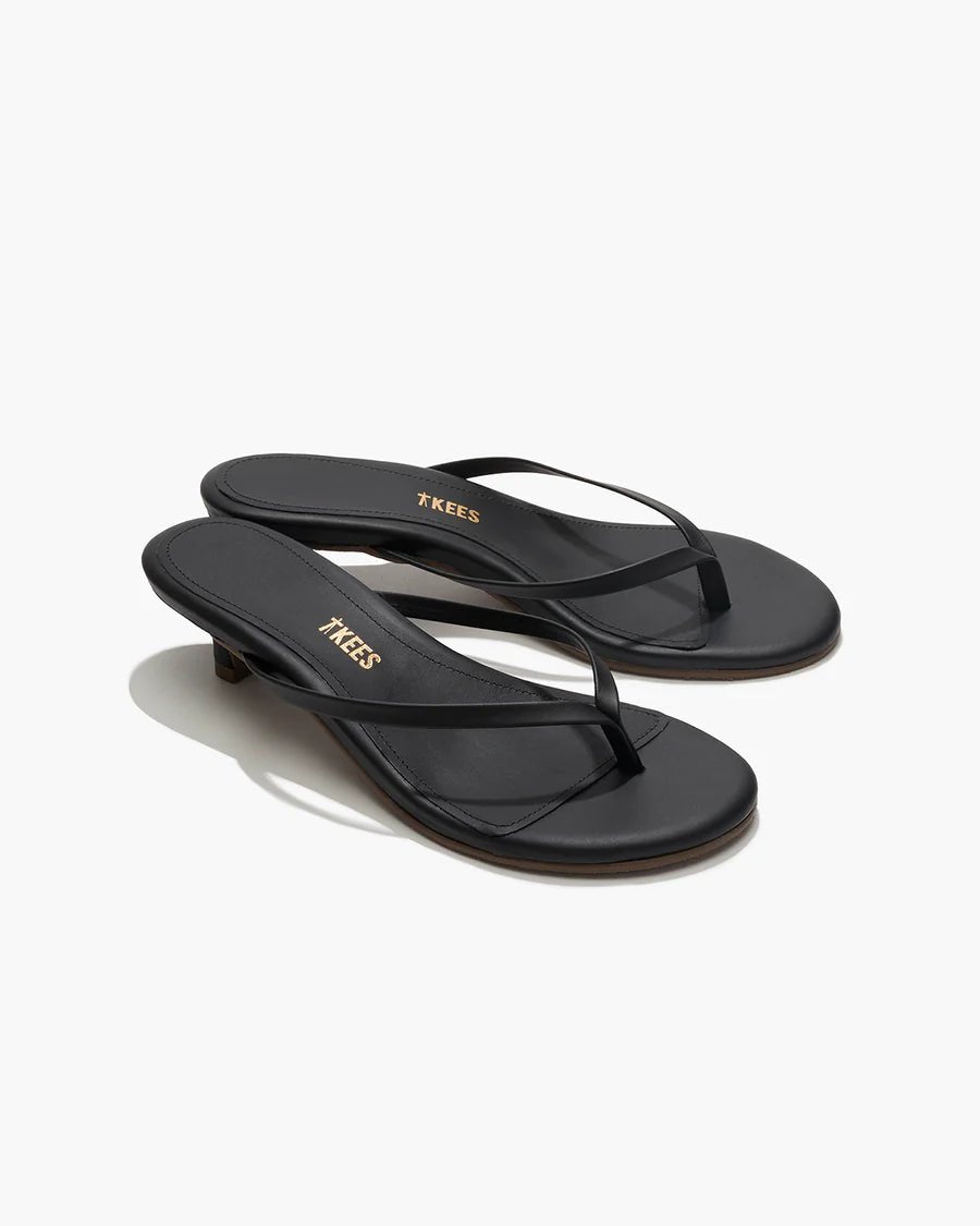 Julia Kitten Heel in Sable - obligato