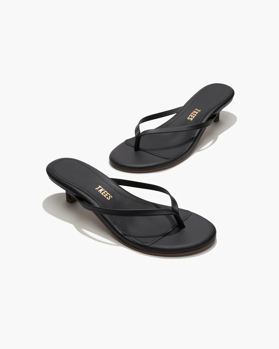 Julia Kitten Heel in Sable - obligato