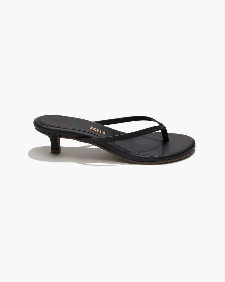 Julia Kitten Heel in Sable - obligato