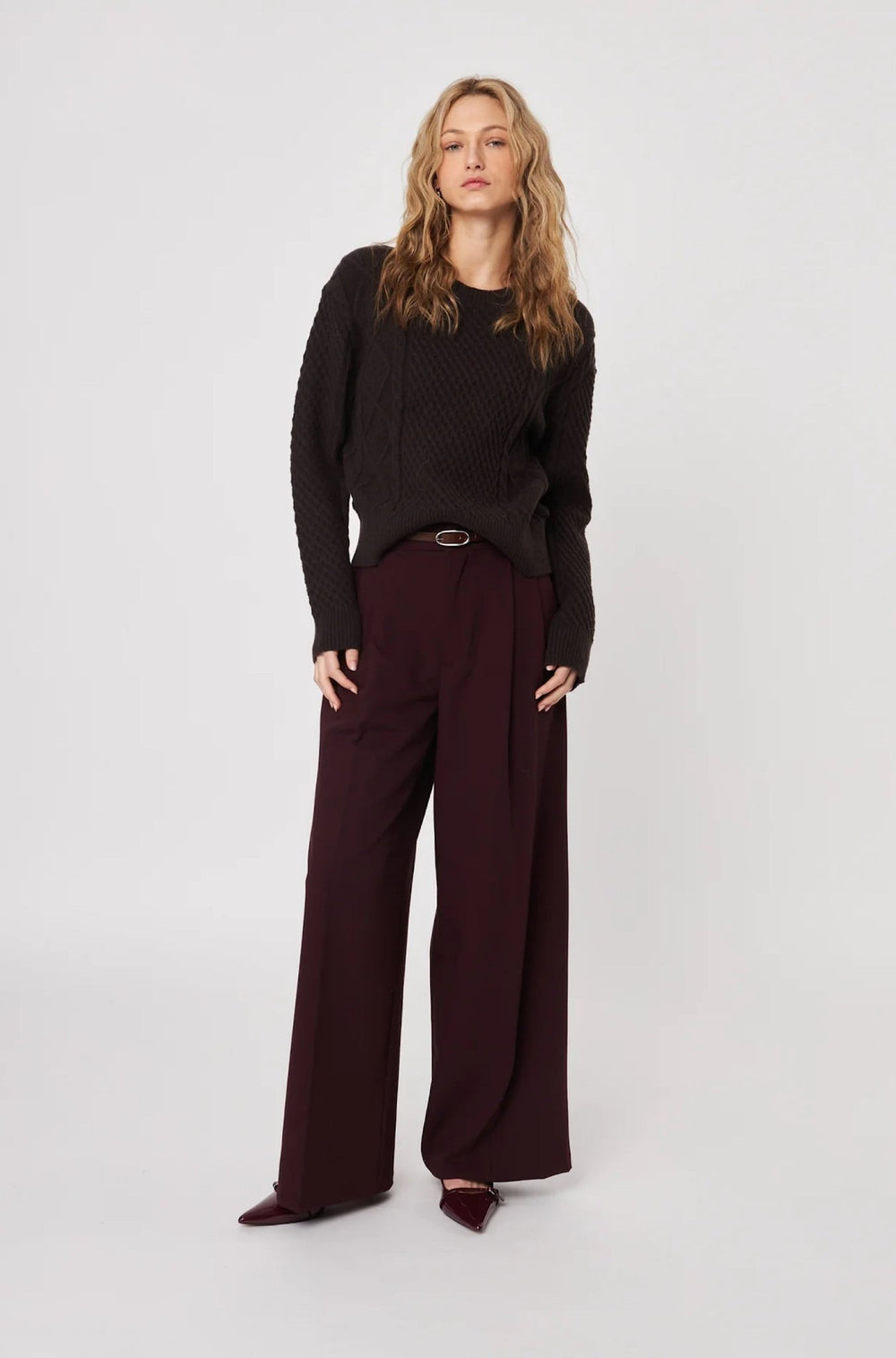 Julien Sweater in Coffee Bean - obligato