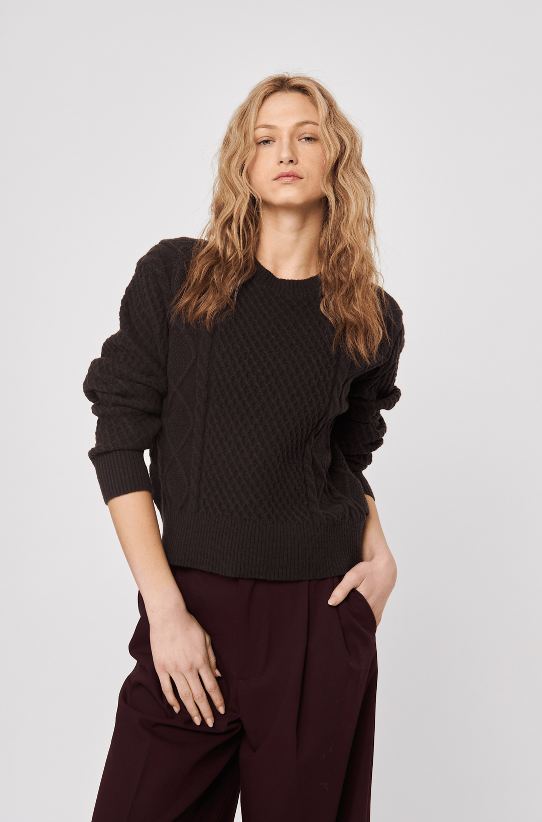 Julien Sweater in Coffee Bean - obligato