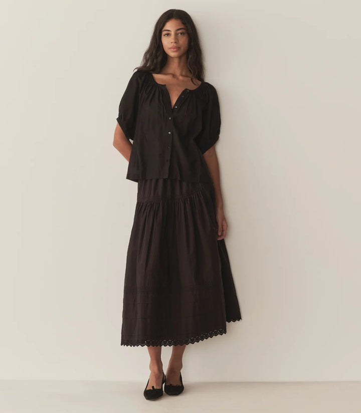 June Top in Black - obligato