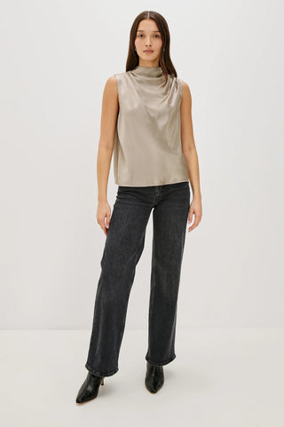 Kaleen Top in Mink - obligato